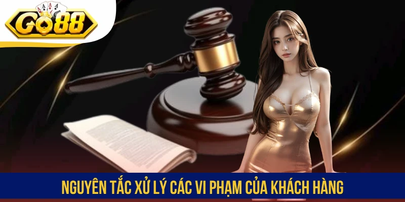 Nguyên tắc xử lý các vi phạm của khách hàng