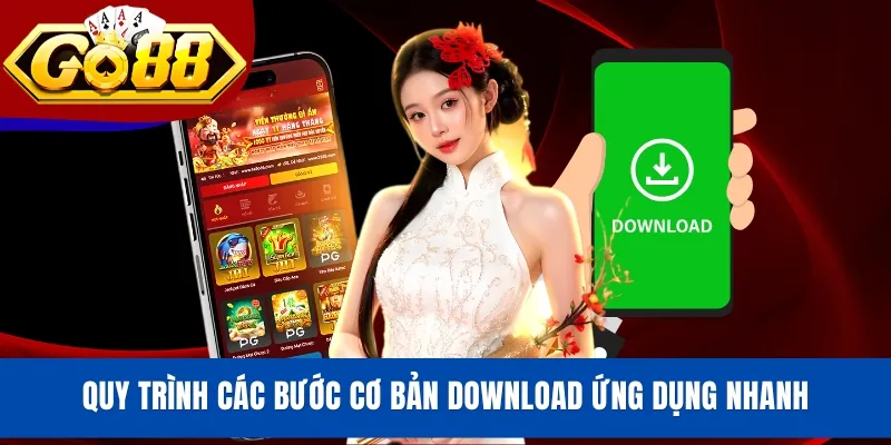 Quy trình các bước cơ bản download ứng dụng nhanh